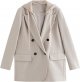 Women's casual hooded coat office coat